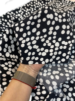 Ткань плательная (Италия) 50% хлопок 45% вискоза 5% эластан ш-130 см цена за 0,9 м