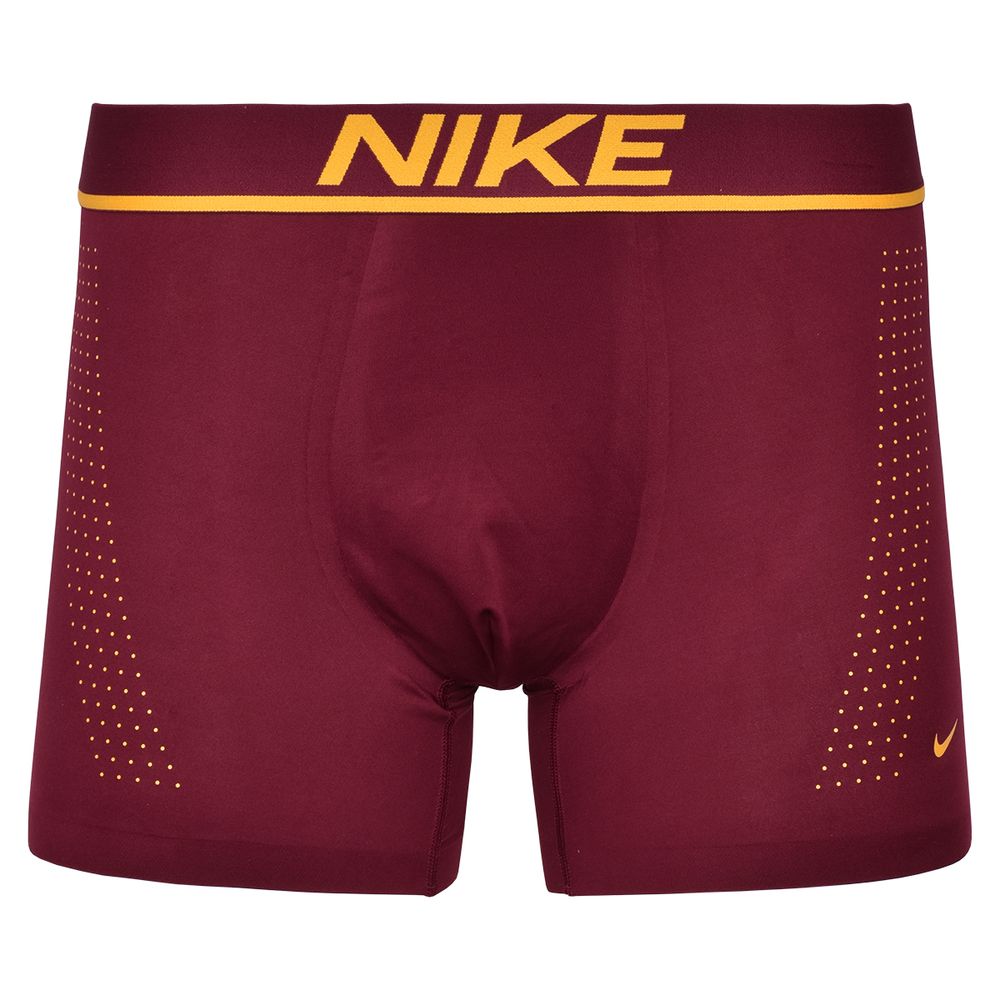 Мужские спортивные боксеры Nike Everyday Dri-Fit Elite Micro Trunk 1P - dark beetroot/yellow ochre