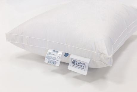 Подушка трехкамерная 3D упругая с бортиком 50х68 German Grass White Familie Down