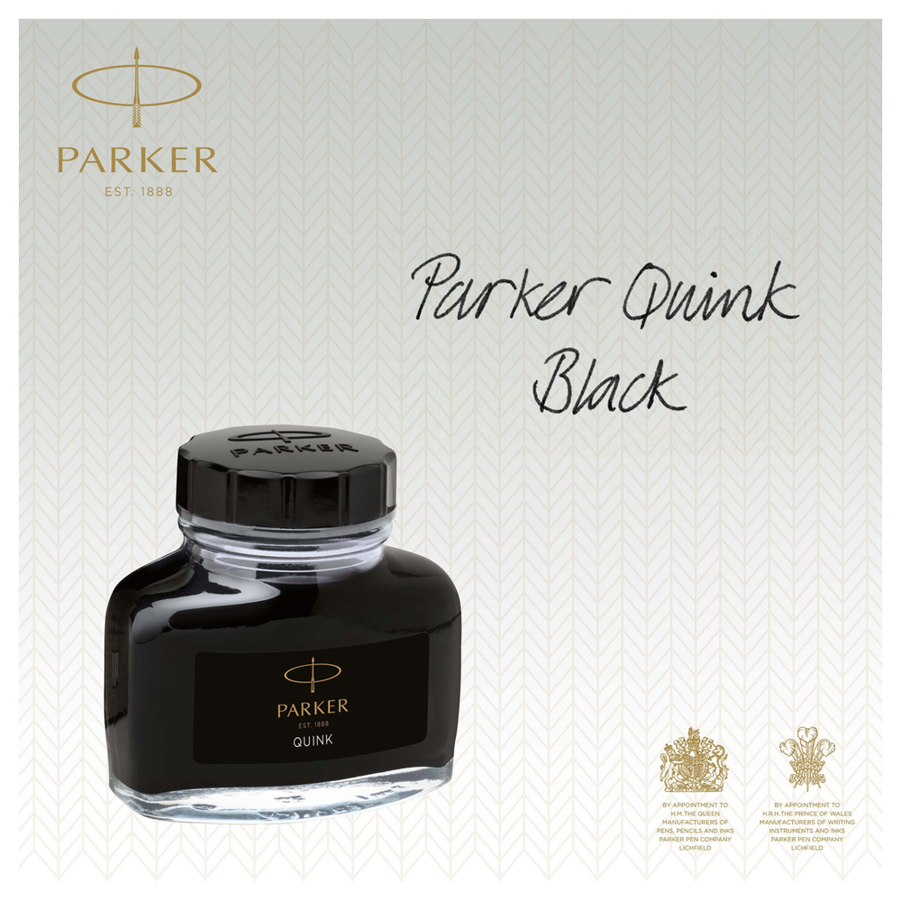 Чернила Parker "Bottle Quink" черные, 57мл