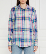 Льняная рубашка POLO RALPH LAUREN - разноцветная(211920926)