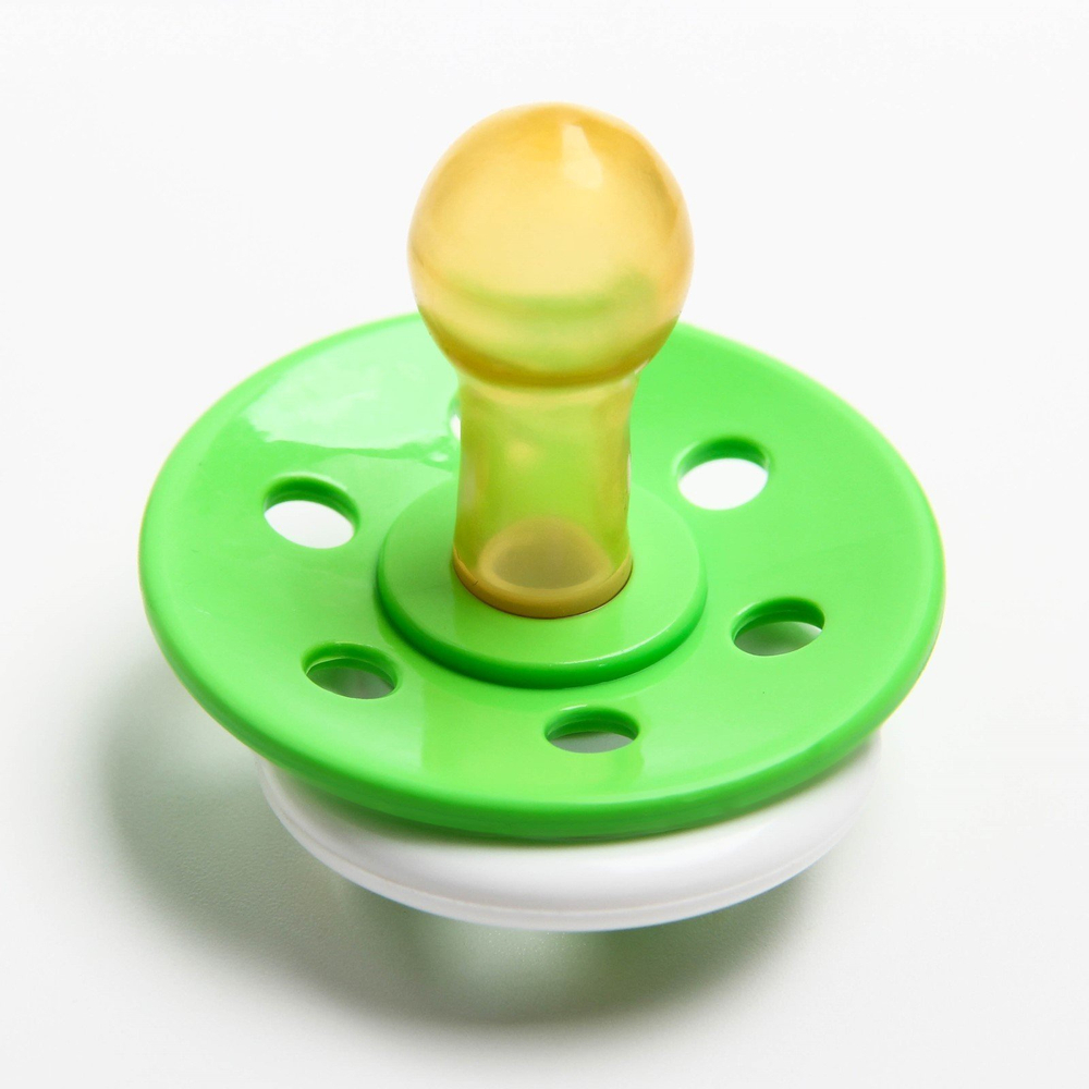 Соска-пустышка латексная классическая «Чудо», от 0 мес., цвета МИКС 2103030