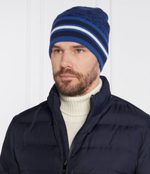 Хлопковая шапка TH MONOGRAM AOP Tommy Hilfiger - темно-синий(AM0AM11499)