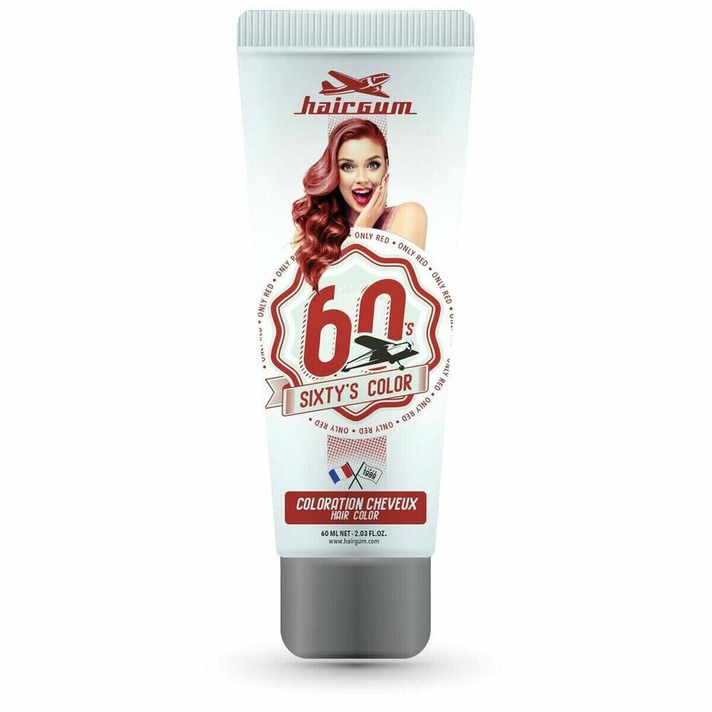 Полуперманентное окрашивание Hairgum SIXTY&#39;S only