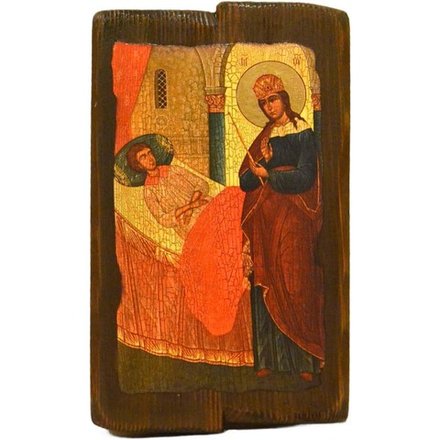 Целительница. Икона с мощевиком.