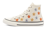 Big Boy Converse All Star Get Tubed Chuck Taylor High Top Wear-Resistant Anti-Slip Balance High-Panel Shoes Rice White