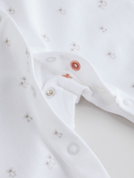 Комбинезон / Cлип для малышей Next AW3-255, 4 шт., Белый