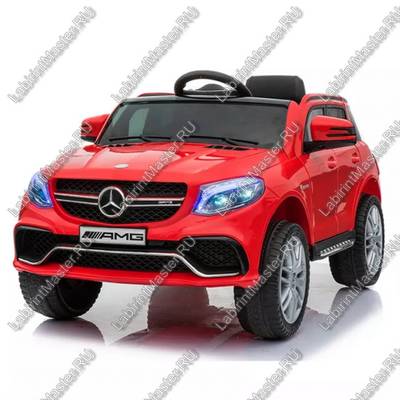 Детский электромобиль "Mercedes GLE 63" красный