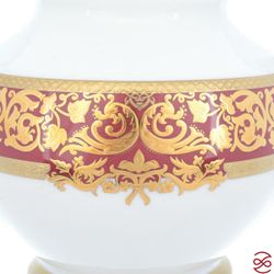 Чайник Falkenporzellan Natalia bordeaux gold 1,2мл (1 шт)