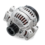 Генератор, ВАЗ, 14 В, 200 А, поликлиновый, в комплекте с предохранителями 100А