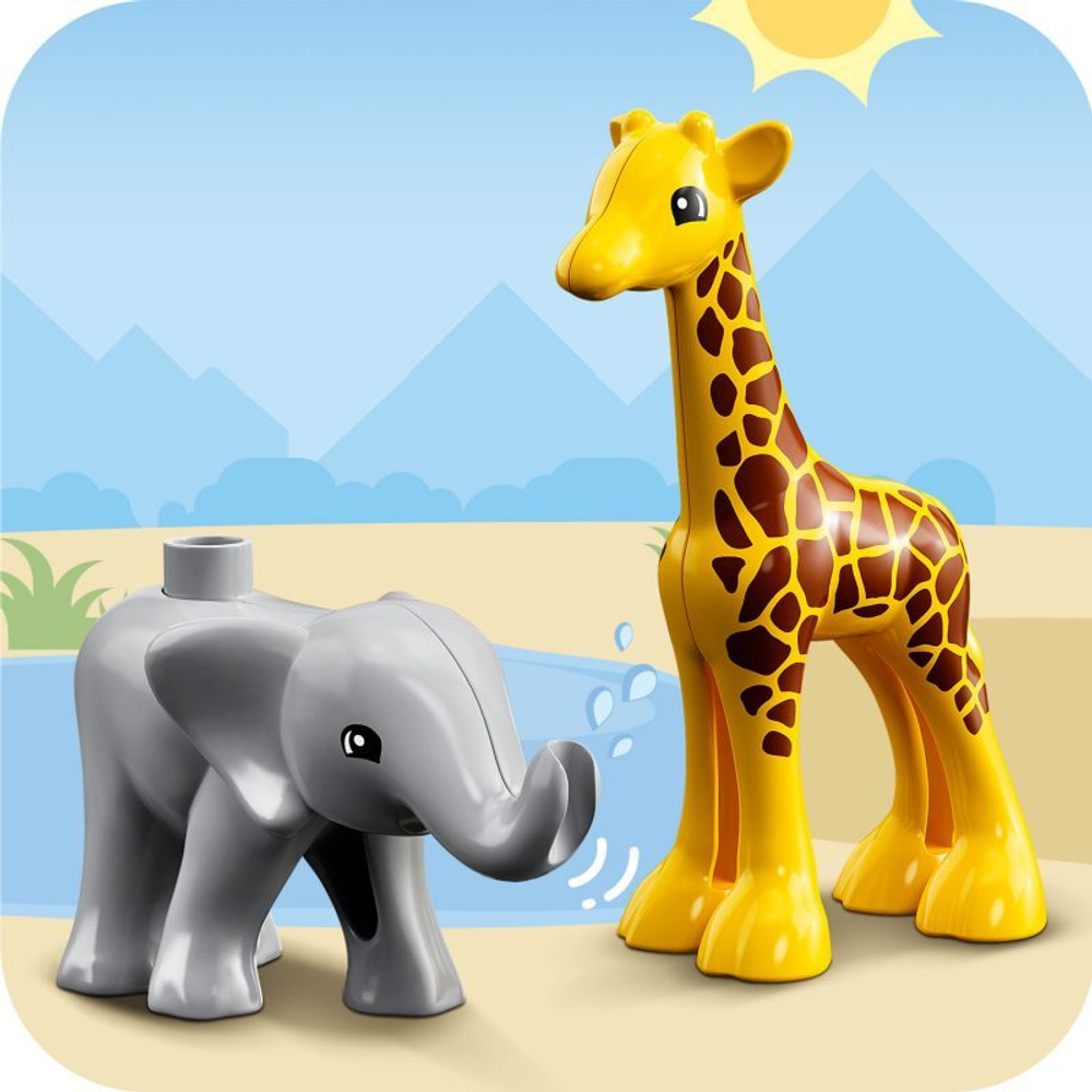LEGO DUPLO - Дикие животные Африки 10971
