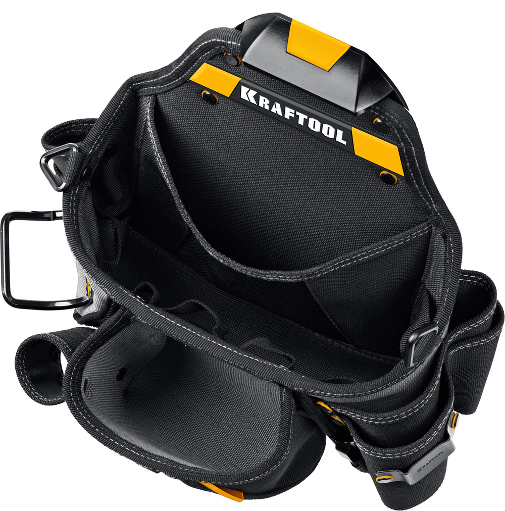 KRAFTOOL KPB-20 поясная сумка с быстросъёмным креплением FastClip, 320 х 310 мм (38767)