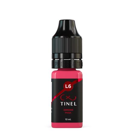 Tinel L6 "Зимняя роза" Пигмент для перманентного макияжа губ, 10 мл
