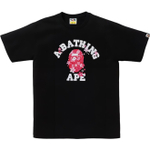A Bathing Ape Sakura College Tee черный