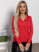 Блуза Новелла (красная) Б15490-24М LT Collection