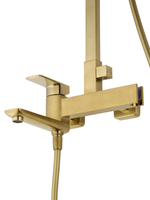 Душевая система WONZON & WOGHAND EDGE, Брашированное золото (WW-88739003-BG)