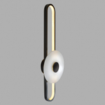 Настенный светильник Belfast Ravenhill 2276 28W 60 BL MB Черный / Камень