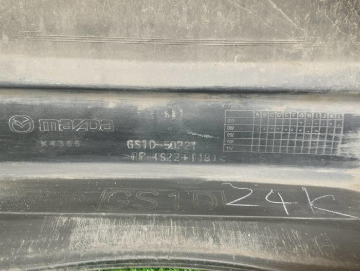 Бампер задний Mazda 6 GH (2007-2009)