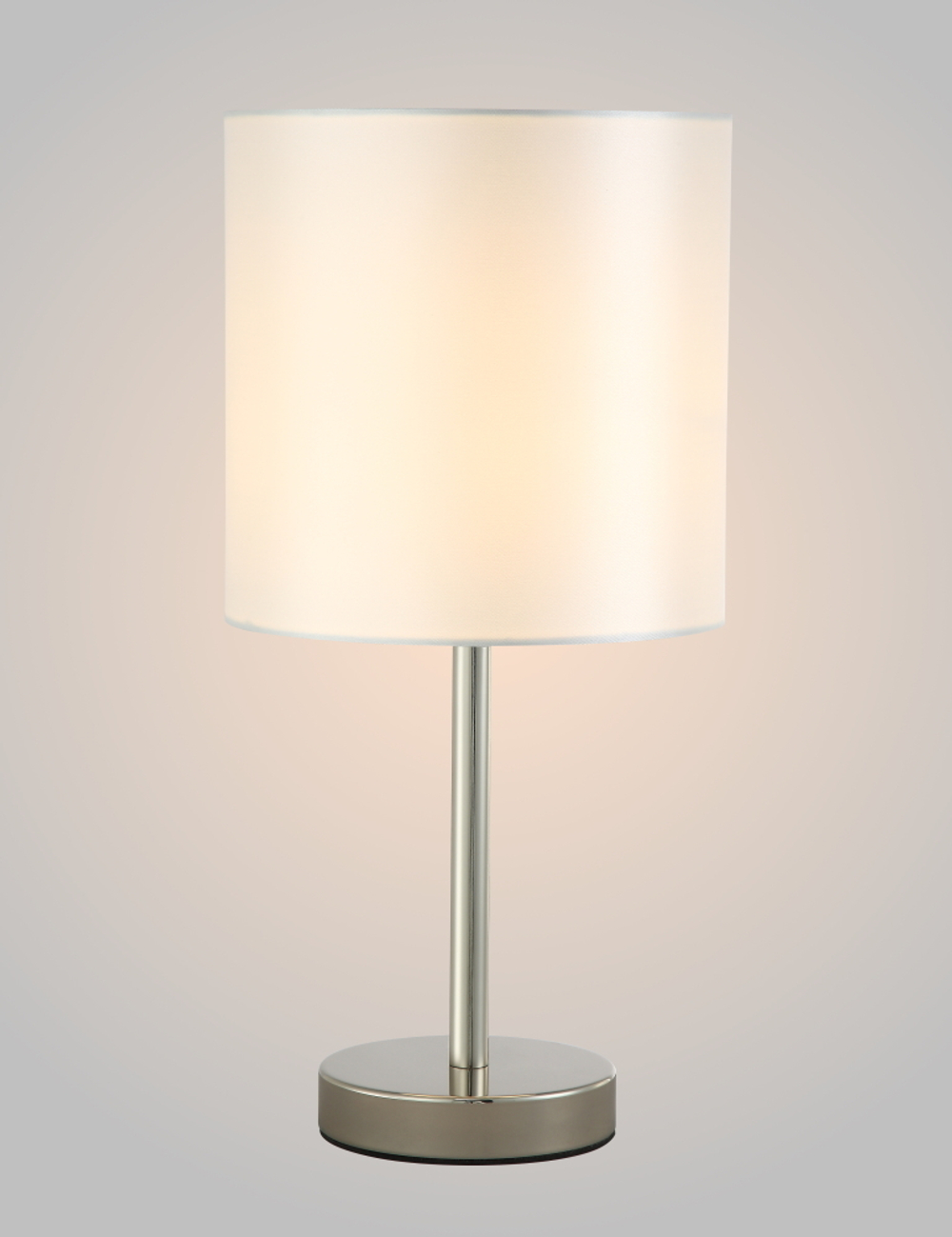 Настольная лампа Crystal Lux SERGIO LG1 NICKEL