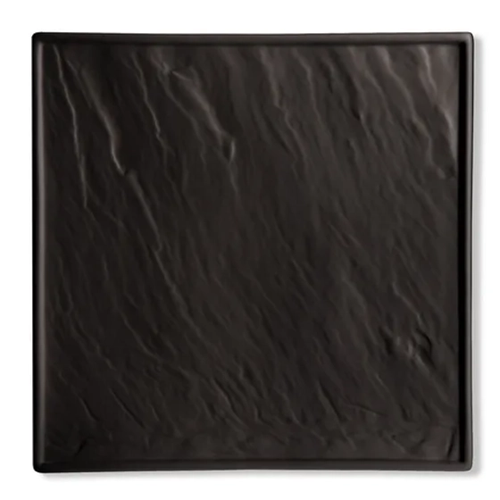 Блюдо квадратное 25*25 см Organic Black фарфор P.L. Proff Cuisine [3]