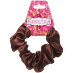 Резинка для волос 1шт «Кокетка - Mirabelle», цвет коричневый, d-10,5см