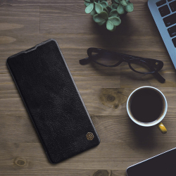 Кожаный чехол-книжка Nillkin Leather Qin для Samsung Galaxy Note 10 Lite