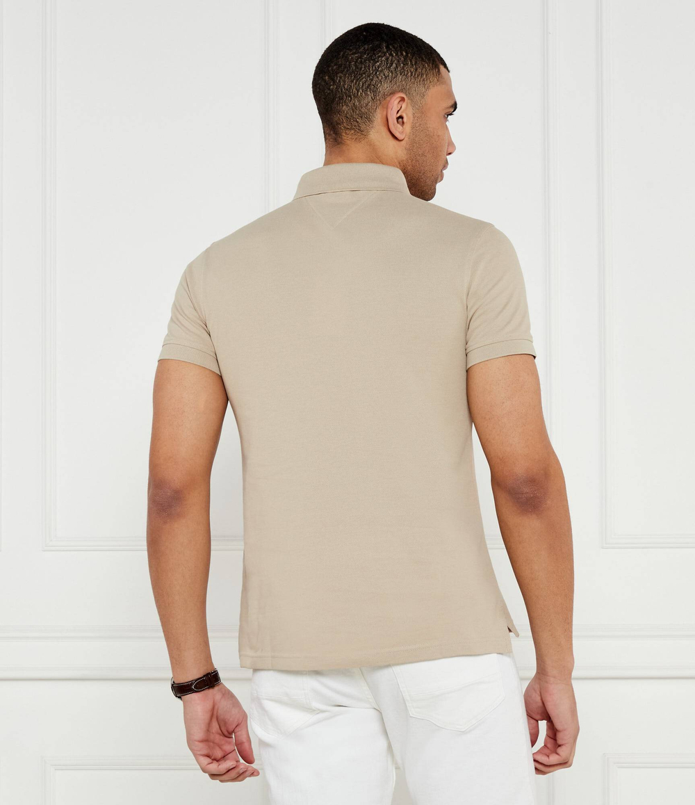 Поло Tommy Hilfiger - бежевый(MW0MW17771)