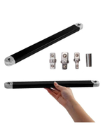 Удлинитель трещотки, двойной накидной офсетный ключ для торцевых головок 1/2, 3/8, 1/4