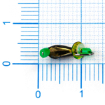 Мормышка Владимирская 177 "Нимфа" с коронкой, 3мм, 0.55гр (15шт/уп)