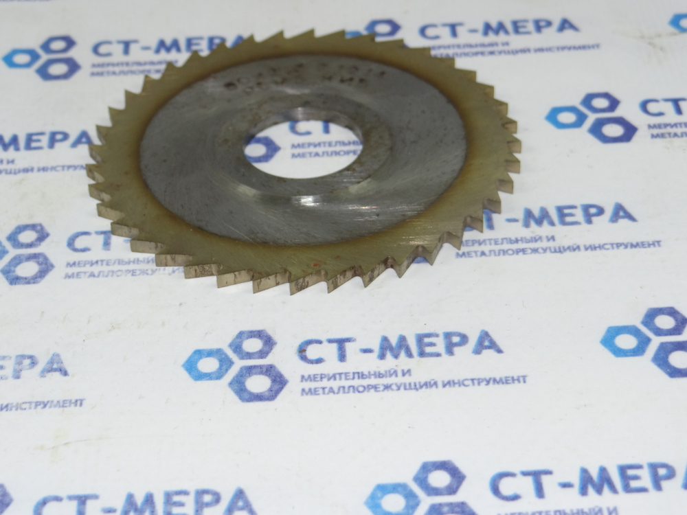 Фреза отрезная по металлу 80х2.5х22мм. z=40 Р6М5 с фаской без ш/п КИБ