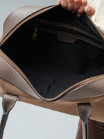 Замшевая сумка Jockey DBR 31168 серо-коричневый