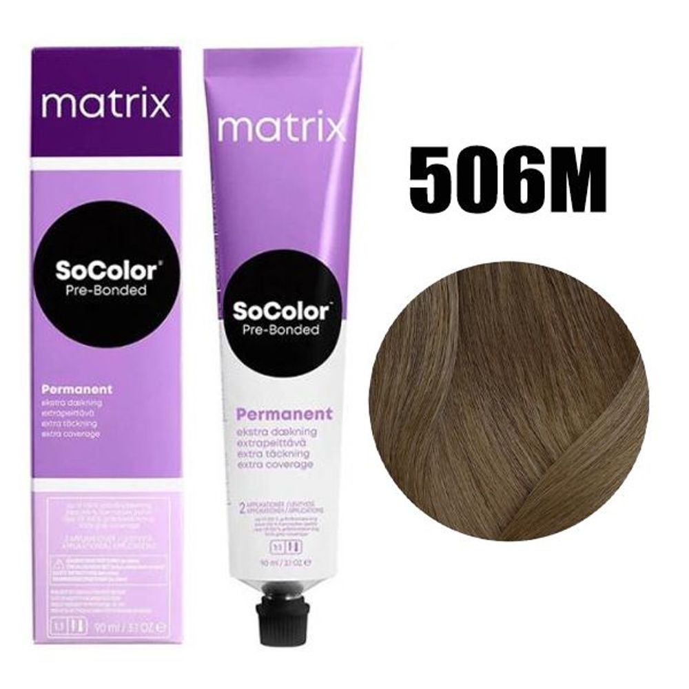 MATRIX SoColor Pre-bonded Permanent 506M, 90 мл