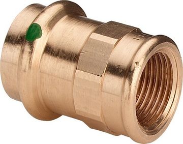 Муфта пресс Viega Sanpress 18х1/2" ВР с SC-Contur (серия 2212)