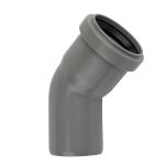 Колено 50х45° СЕРЫЙ, (отвод) 16711
