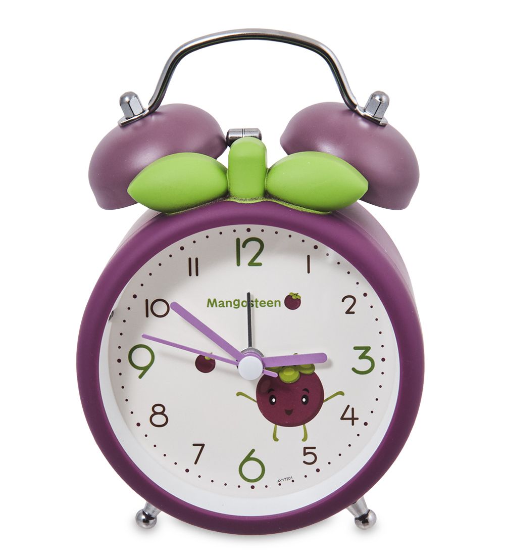 GAEM Art CL-66/1 Будильник «Яблоко» фиолетовый