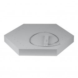 Светильник LED ЭРА Geometria SPO-121-W-40K-038 Hexagon 38Вт 4000К 4000Лм IP40 600*600*80 белый подвесной