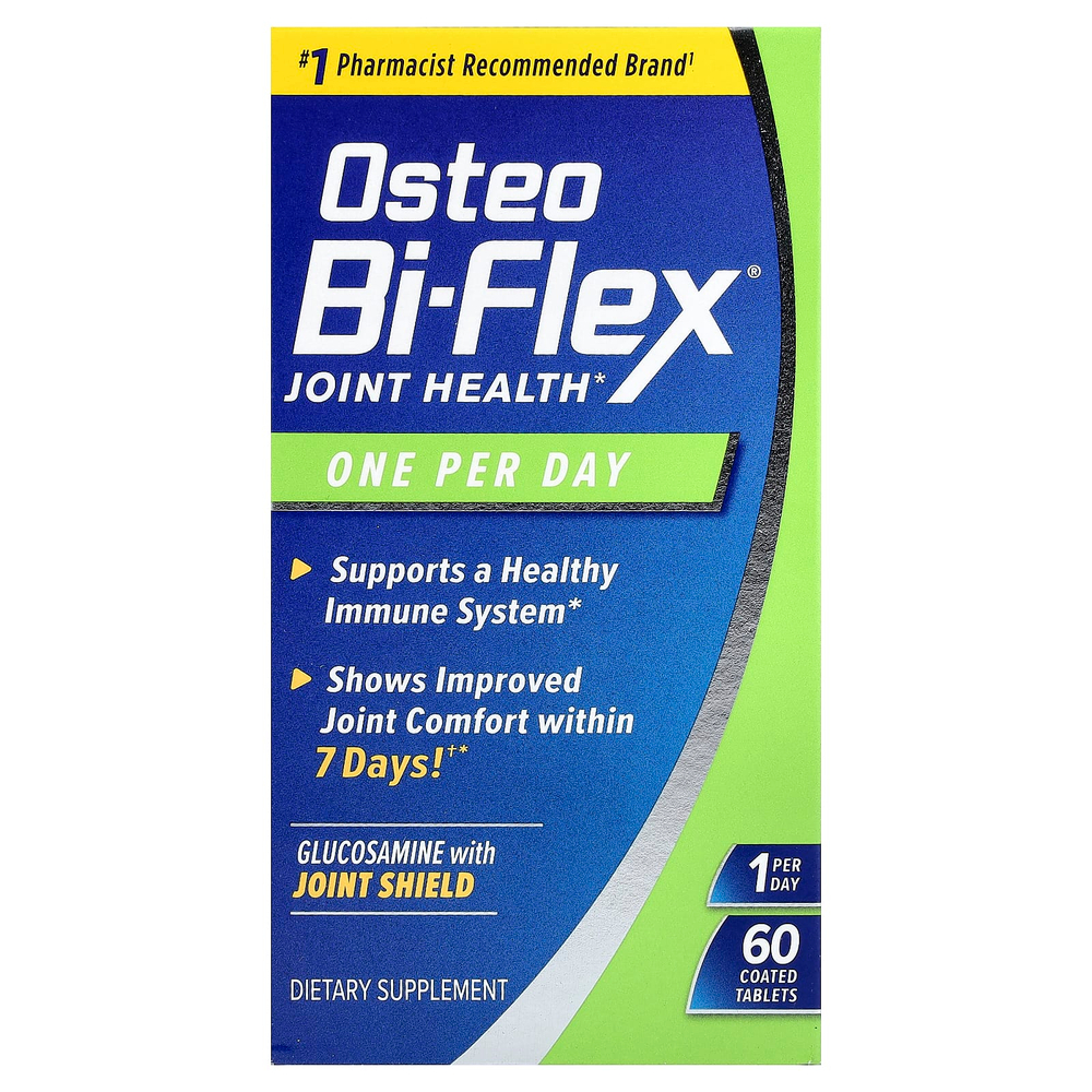 Osteo Bi-Flex, One Per Day, для здоровья суставов, 60 таблеток, покрытых оболочкой