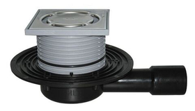 Трап для балконов и террас HL90.2 с горизонтальным выпуском