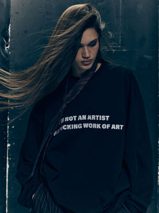 Лонгслив Work of art, черный