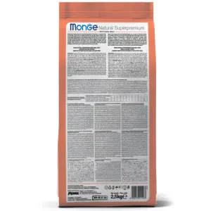 Сухой корм Monge Dog Speciality Line Puppy&Junior для щенков всех пород, из лосося с рисом