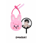 Мини-веер с плюшевой обложкой SKZOO PLUSH MINI PICKET KEYRING - RUN IT