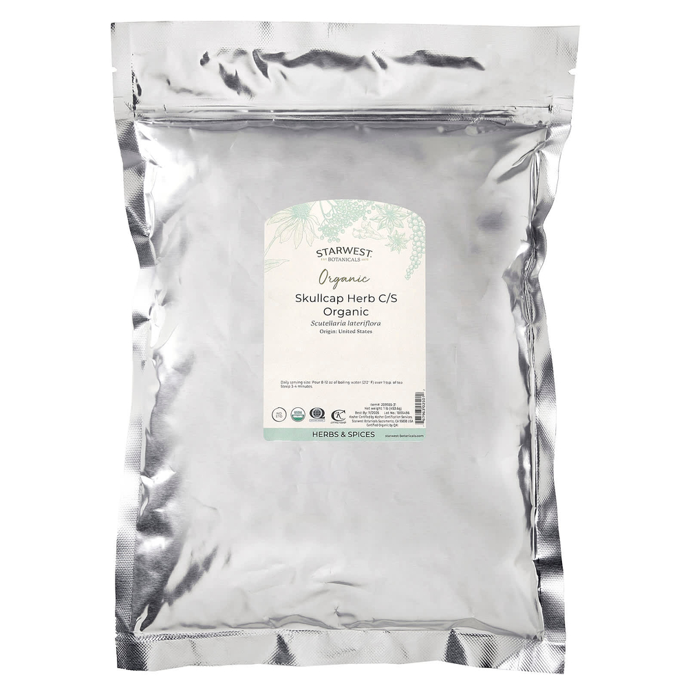 Starwest Botanicals, Органическая защитная маска с травами C / S, 453,6 г (1 фунт)