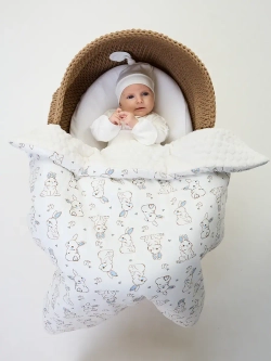 Конверт на выписку новорожденного осень без костюма