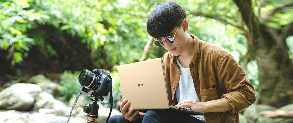 Ноутбук Acer Swift 3x SF314-510G-500R (NX.A0YER.005) 14&quot;(1920x1080)IPS/ i5-1135G7(2.4ГГц)/ 8Гб/ 512Gb SSD/ Iris Xe Graphics/ нет DVD/ Без ОС/ Синий
