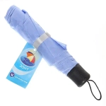 Зонт женский механический «Ultramarine», цвет голубой, 8 спиц, d-97см, длина в слолж. виде 24см