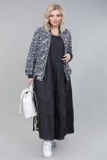 Сарафан 1251 серый Novita (Акция)