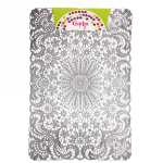 Салфетка на стол 45*30см «Кружево» черное