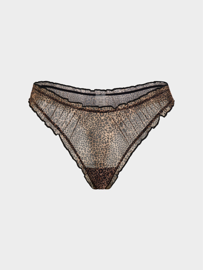 Трусики - бразильяна mesh air strip panther