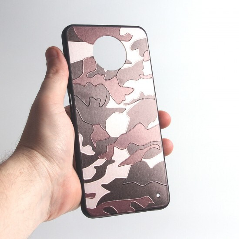 Чехол для Xiaomi Redmi Note 9T, Камуфляж, ТПУ, 012563