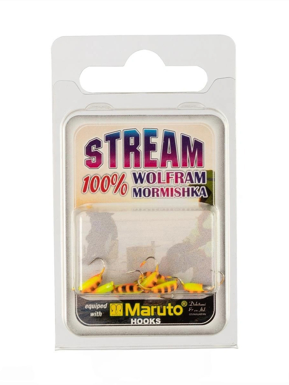 Мормышка Helios вольфрамовая Рижский банан с ушком крашеная 3мм 0,70гр 143 (MW-2030-143)